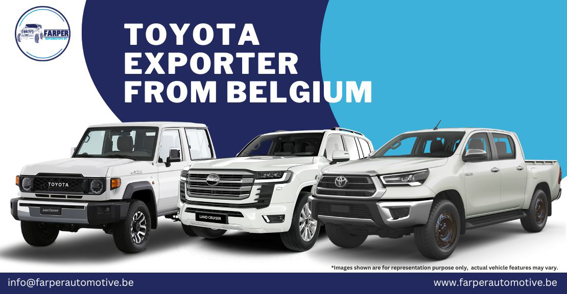 Toyota exporter from Belgium