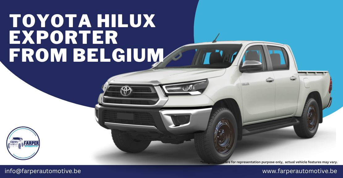 Toyota Hilux Exporter from Belgium