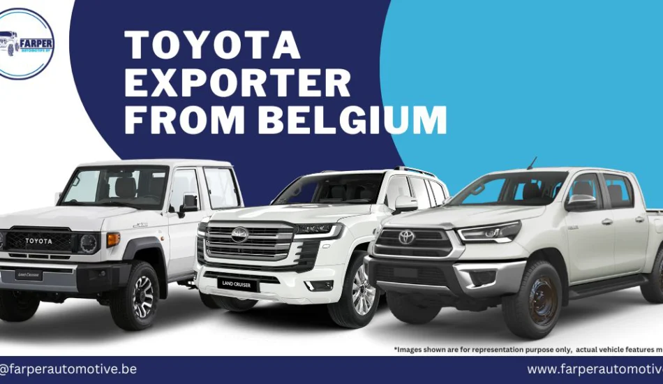 Toyota exporter from Belgium