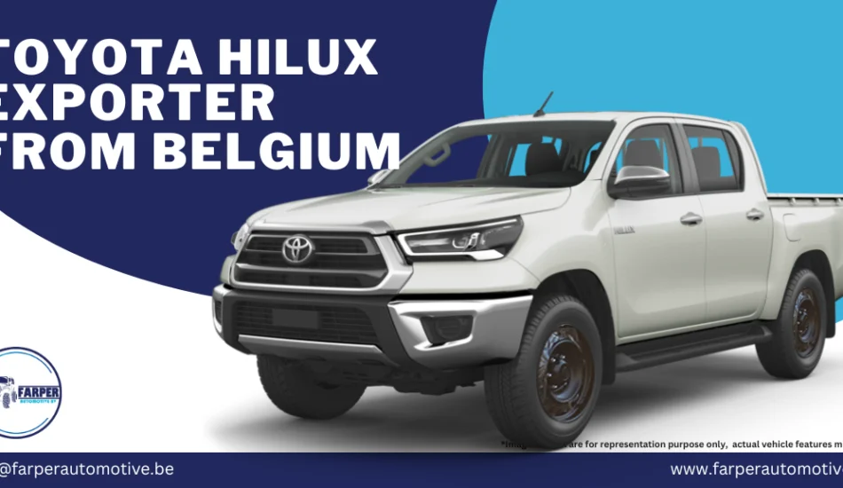 Toyota Hilux Exporter from Belgium